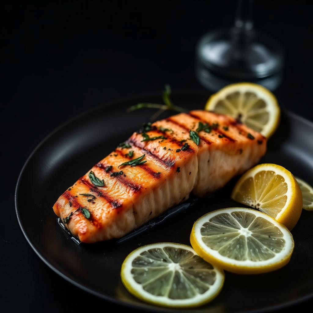 Salmão Grelhado